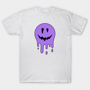 Purple Dripping Smile T-Shirt